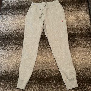 Gray champion sweatpants